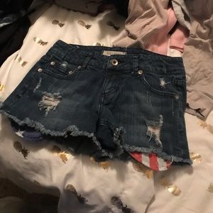 jean shorts